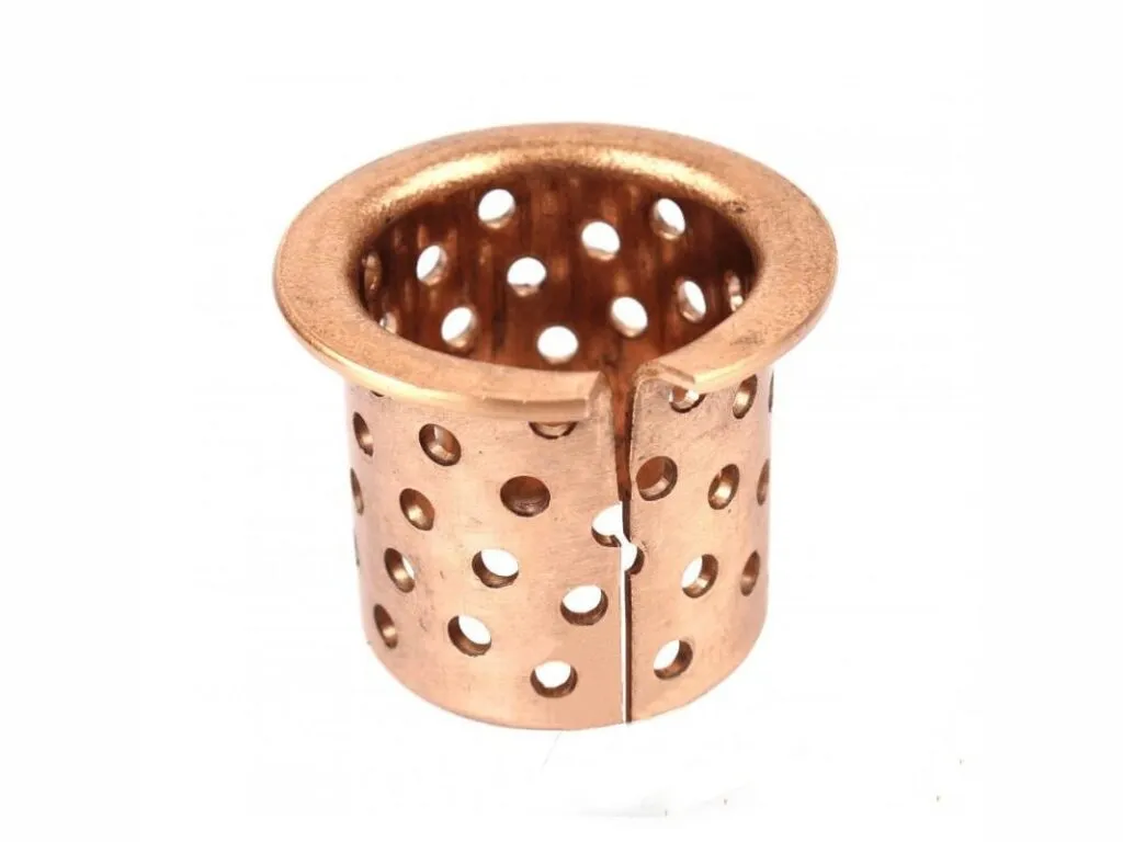 Bạc đồng cuộn có túi mỡ: Bạc đồng cuộn có mép gờ, thấy mối nối cuộn