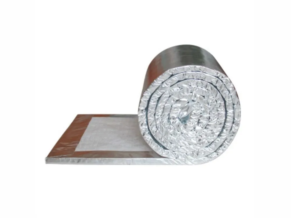 Chăn bông gốm ceramic: Cuộn chăn bông gốm có mặt bọc nhôm