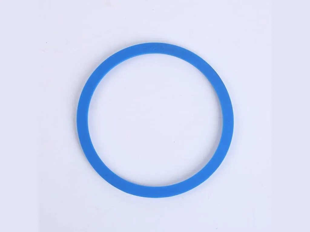 Gioăng tri clamp: Gioăng tri clamp màu xanh dương dạng vòng đơn