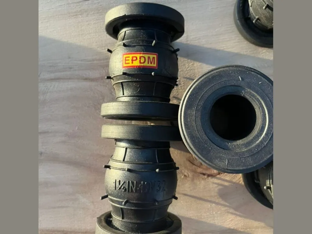 Khớp nối mềm cao su: Khớp nối mềm cao su hai quả cầu EPDM dựng đứng
