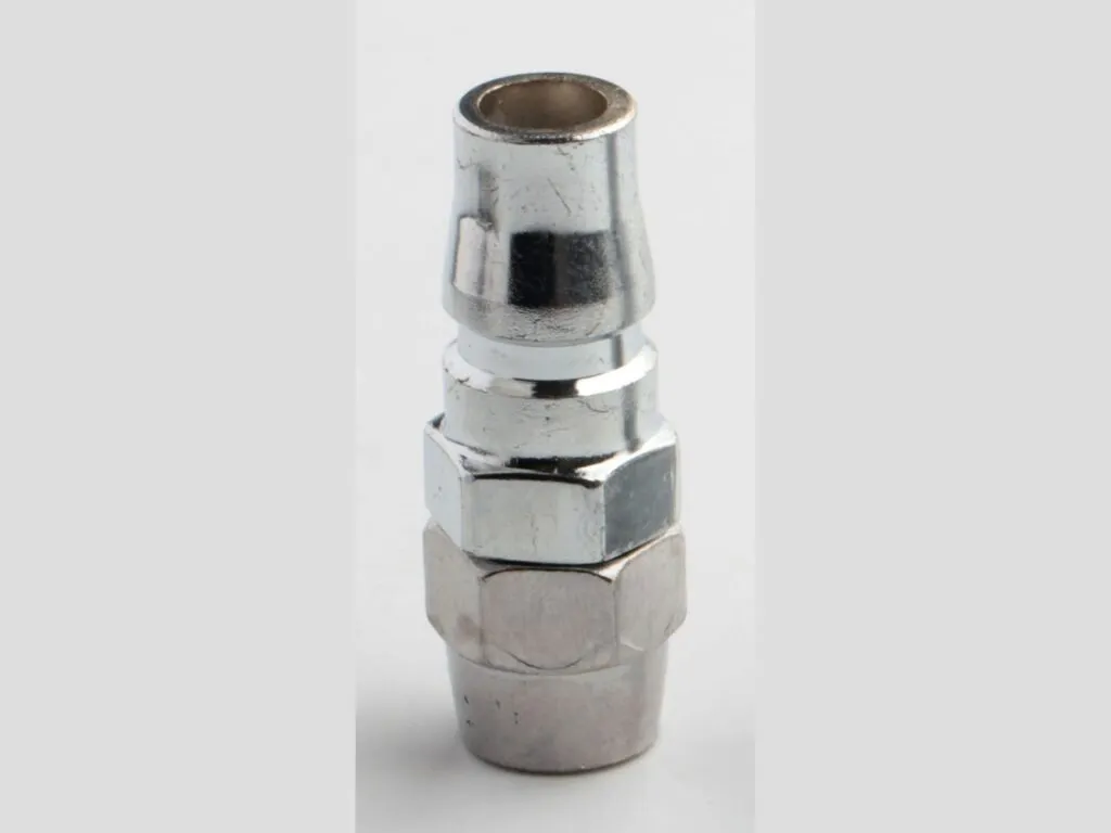 Khớp nối nhanh khí nén SF, PF: Đầu đực khớp nối nhanh đuôi siết ống nhìn từ phía trên