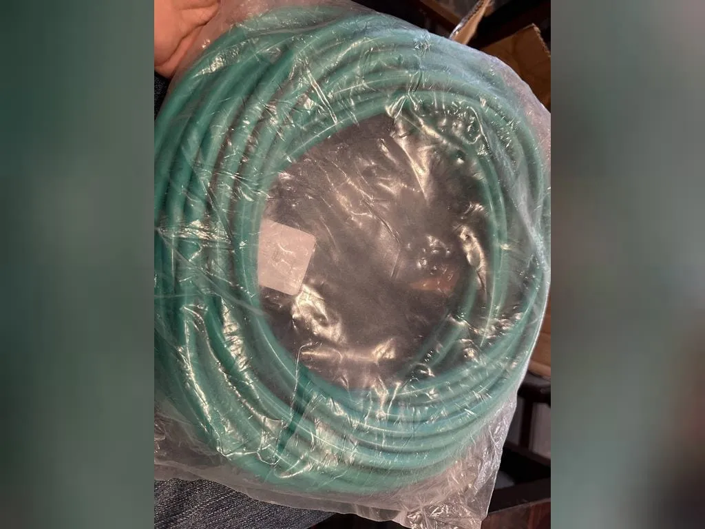 Oring Viton FKM chịu nhiệt, chịu hoá chất: Cuộn oring Viton xanh đường kính lớn trong túi trong