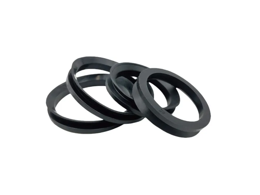 Phớt V-ring VA, VS: Ba V-ring đen kiểu VA xếp nối nhau